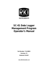 RKI Instruments SC-01 User manual