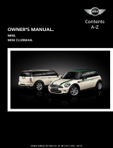 Mini 2014 CLUBMAN Owner's manual