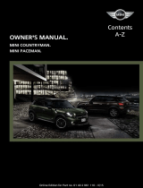 Mini 2015 PACEMAN Owner's manual