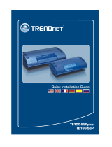 Trendnet TE100-S8P User manual