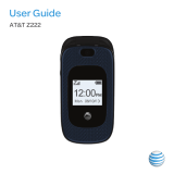 AT&T Z222 User manual