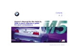 BMW M5 Owner's manual