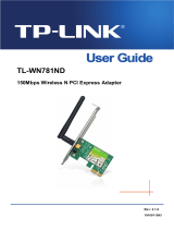 TP-LINK TL-WN781ND User guide