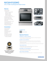 Samsung NX58H9500WS/AA User manual