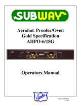 Duke Manufacturing AHPOGOLD Operating instructions