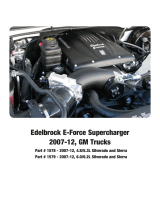 Edelbrock Edelbrock Stage 1 Supercharger #1579 For 2007-13 Silverado/Sierra 6.2L W/ Tune Installation guide