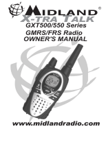 Midland GXT500 User manual