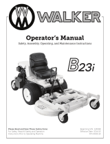 Walker B23i User manual