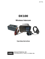 Clear-Com DX100 User guide