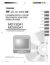 Toshiba MD13Q41 User manual