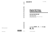Sony HXR-MC50P User manual