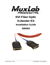 MuxLabDVI Fiber Optic Extender Kit