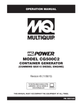 MQ Power CG500C2 Operating instructions