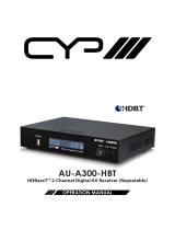 CYP AU-A300-HBT User manual