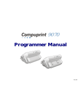 Compuprint 9070 User manual