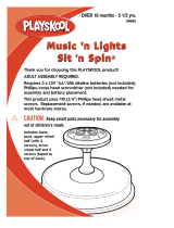 Hasbro Sit 'N Spin, Music 'n Lights Operating instructions