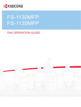 KYOCERA FS-1130MFP Operating instructions