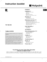 Hotpoint TCF SM 87B 6GY (UK) User guide