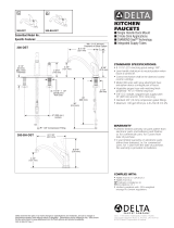 Delta Faucet 300-SS-DST-L Specification