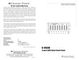 Channel Vision C-0538 User manual