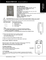 ClimateMaster ATM11C01 Install Manual