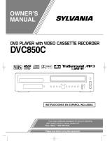 Emerson Sylvania DVC850C DVD-VCR Combo User manual