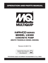 MQ Multiquip LS300 Operating instructions