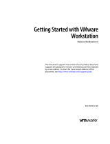 VMware Workstation 9.0 Quick start guide