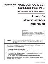 Weil Mclain EGH User manual