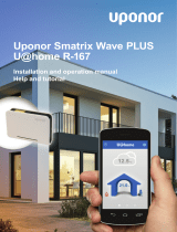 Uponor Smatrix Wave PLUS U@home R-167 Owner's manual