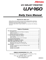 MIMAKI UJV-160 User manual