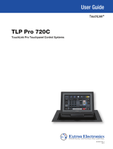 Extron TLP Pro 720C User manual
