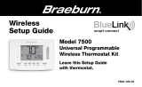 Robertshaw Braeburn 7500 Thermostat Kit Wi-Fi Installation guide