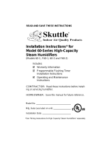 Skuttle 60-2 Owner's manual