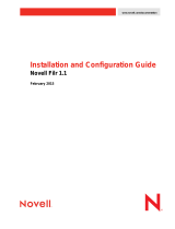 Novell Filr 1.1  Configuration Guide