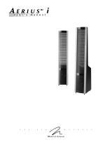 MartinLogan Aerius i User manual