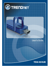 Trendnet TEW-424UBK Owner's manual