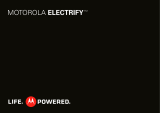 Motorola Electrify Owner's manual