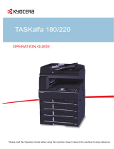 KYOCERA TASKalfa 220 Operating instructions