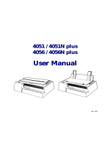 Epson 4051 / 4051N Plus User manual