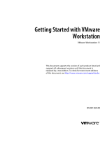 VMware Workstation 11.0 Quick start guide