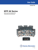 Extron MTP R SV A & MTP R SV A RCA User manual