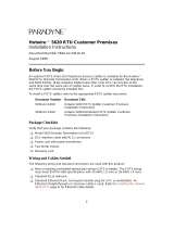 Paradyne Hotwire 5620 Installation Instructions Manual