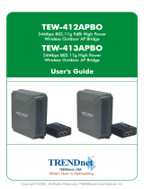 Trendnet TEW-412APBO User manual