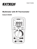 Extech Instruments EX230 User manual