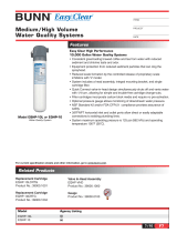 Bunn-O-Matic EQHP-10L Datasheet