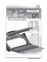 Maxon GPT SERIES (2006 Release) Installation guide