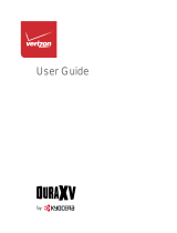 KYOCERA DuraXV Verizon Wireless User manual