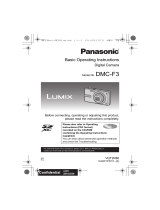 Panasonic LUMIX DMC-F3 User manual