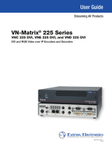 Extron VN-Matrix 225 Series User manual